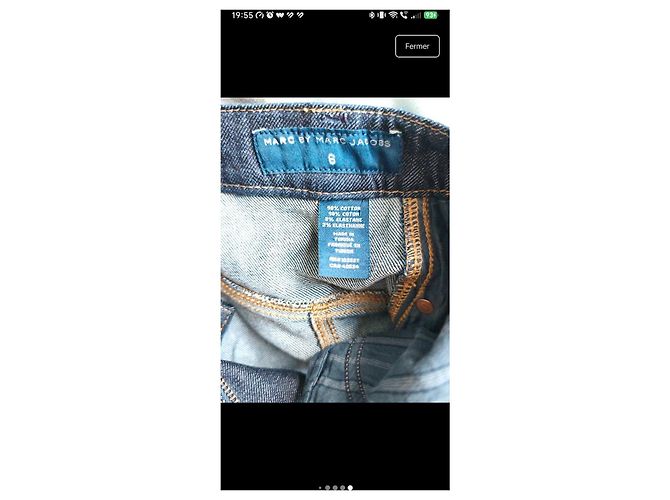 Marc by Marc Jacobs Denimrock Dunkelblau - Ansicht 14