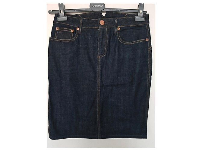 Marc by Marc Jacobs Denimrock Dunkelblau - Ansicht 3