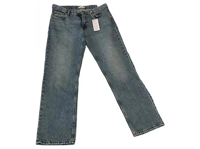 Autre Marque Perfect Jeans Vaqueros Rectos Tiro Bajo Azul Medio - vista 2