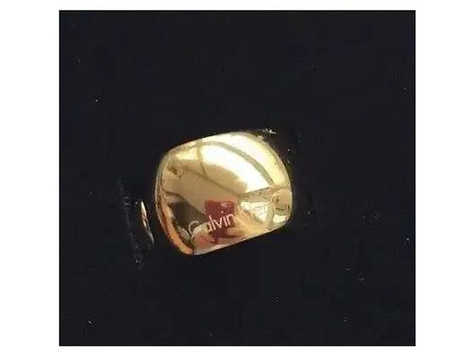 Anello aperto dorato Calvin Klein D'oro - vista 8