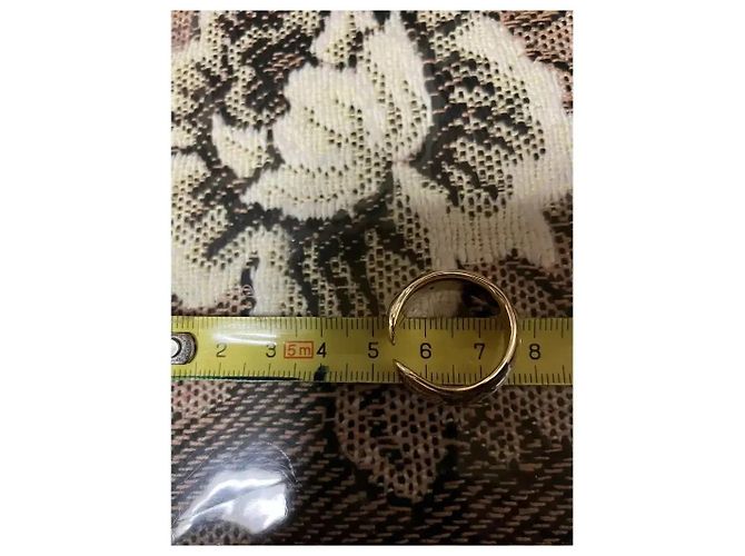 Anello aperto dorato Calvin Klein D'oro - vista 9