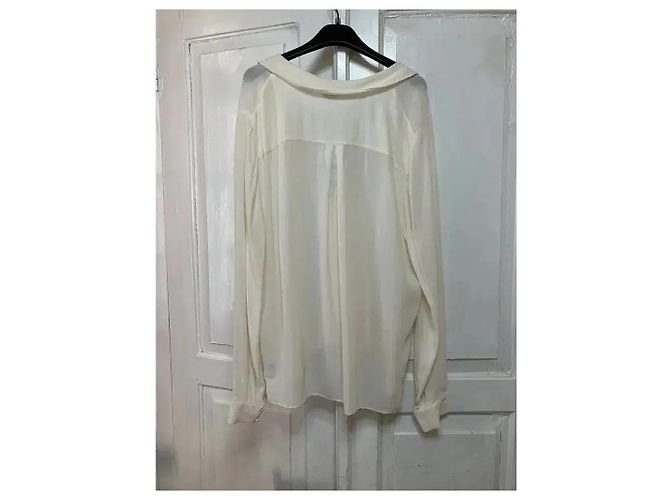 Ted Baker Rüschenbluse in Naturweiß Roh - Ansicht 5