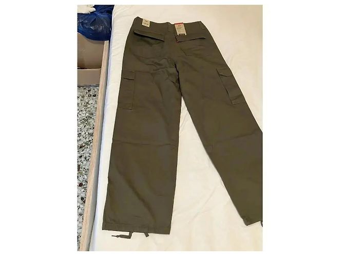 Levi's 94 Baggy Cargo Caqui Verde - vista 11
