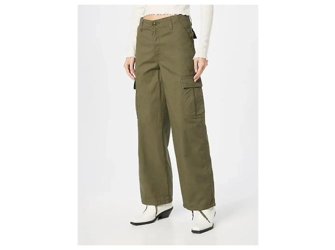 Levi's 94 Baggy Cargo Caqui Verde - vista 4