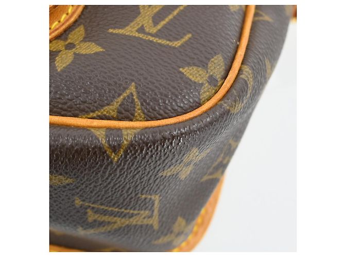 Louis Vuitton Sac Gibeciere Messenger Bag Monogram Canvas MM Brown - view 4
