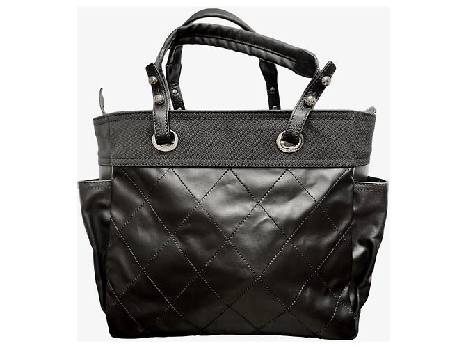 Chanel Biarritz GM Shopper Bag Schwarz - Ansicht 6