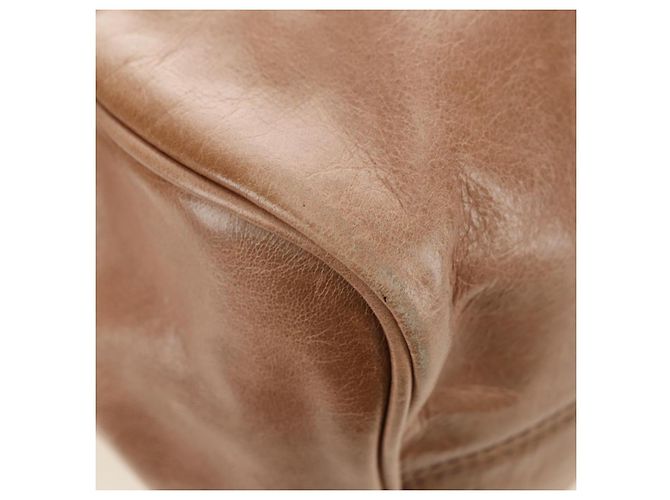 Borsa Miu Miu in pelle 2 modi Beige Oro Auth 182623SAM D'oro - vista 16
