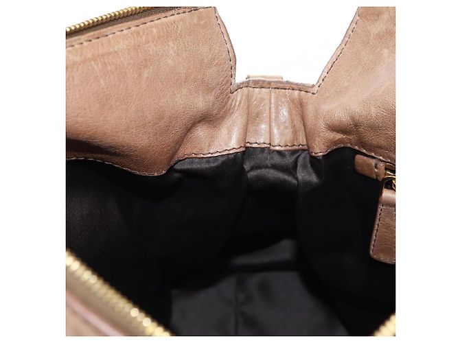 Borsa Miu Miu in pelle 2 modi Beige Oro Auth 182623SAM D'oro - vista 24