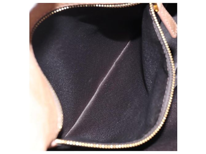 Borsa Miu Miu in pelle 2 modi Beige Oro Auth 182623SAM D'oro - vista 26