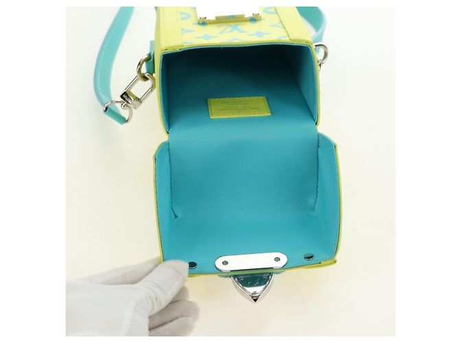 LOUIS VUITTON Monogram Playground Vertical Trunk Bag Giallo M82007 Auth 182888SM - vista 10