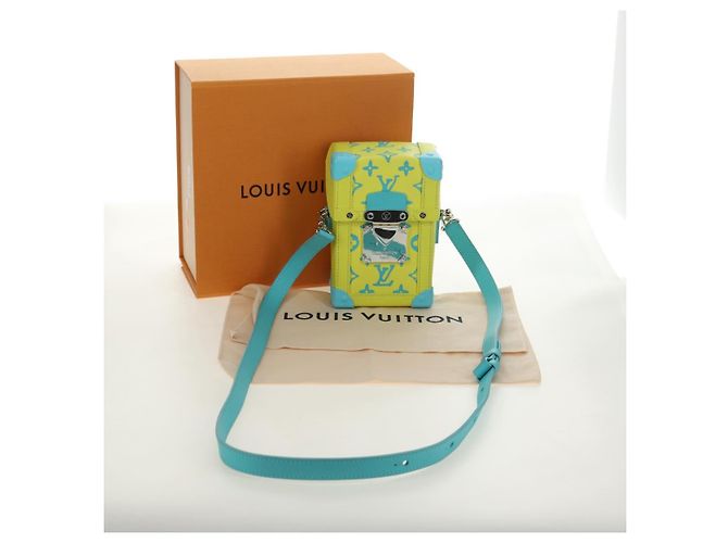 LOUIS VUITTON Monogram Playground Vertical Trunk Bag Giallo M82007 Auth 182888SM - vista 12