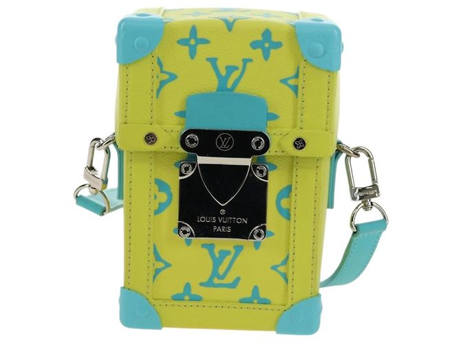 LOUIS VUITTON Monogram Playground Vertical Trunk Bag Giallo M82007 Auth 182888SM - vista 13