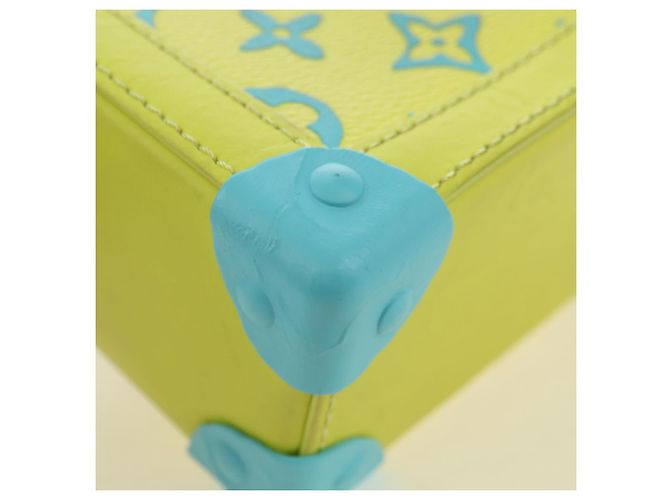 LOUIS VUITTON Monogram Playground Vertical Trunk Bag Giallo M82007 Auth 182888SM - vista 16