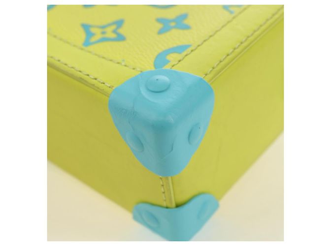 LOUIS VUITTON Monogram Playground Vertical Trunk Bag Giallo M82007 Auth 182888SM - vista 17