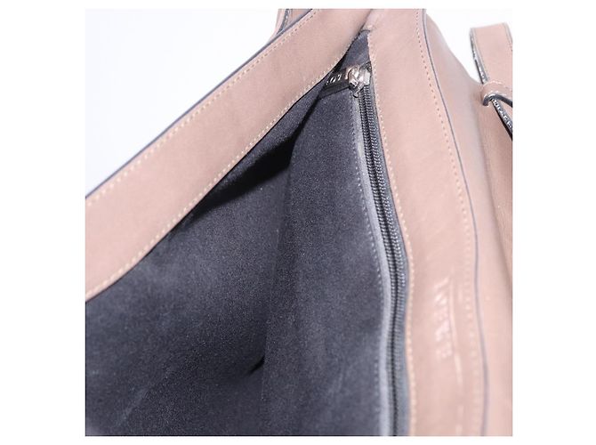 Borsa Business LOEWE in pelle 2way Marrone Argento Auth bs35451 - vista 22