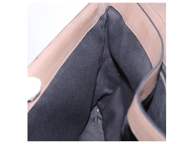 Borsa Business LOEWE in pelle 2way Marrone Argento Auth bs35451 - vista 24