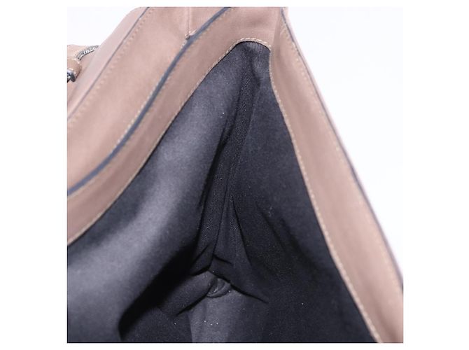 Borsa Business LOEWE in pelle 2way Marrone Argento Auth bs35451 - vista 25