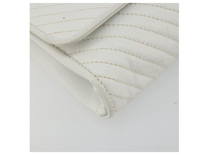 Céline Borsa a tracolla CELINE in pelle bianco oro autentica gh2134 D'oro - vista 16
