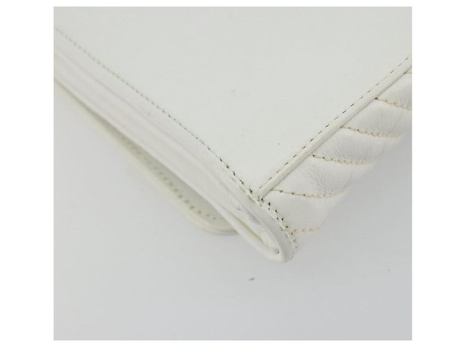 Céline Borsa a tracolla CELINE in pelle bianco oro autentica gh2134 D'oro - vista 18