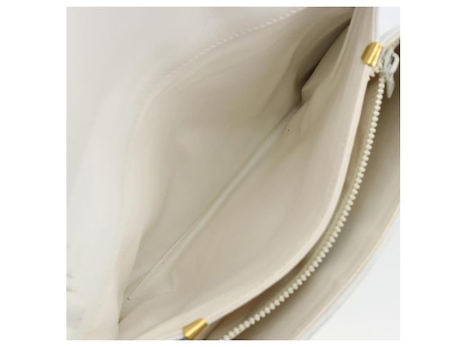 Céline Borsa a tracolla CELINE in pelle bianco oro autentica gh2134 D'oro - vista 25