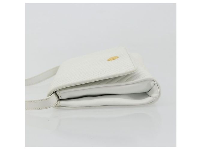Céline Borsa a tracolla CELINE in pelle bianco oro autentica gh2134 D'oro - vista 4