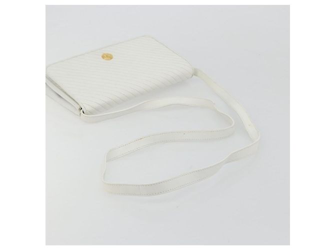 Céline Borsa a tracolla CELINE in pelle bianco oro autentica gh2134 D'oro - vista 7