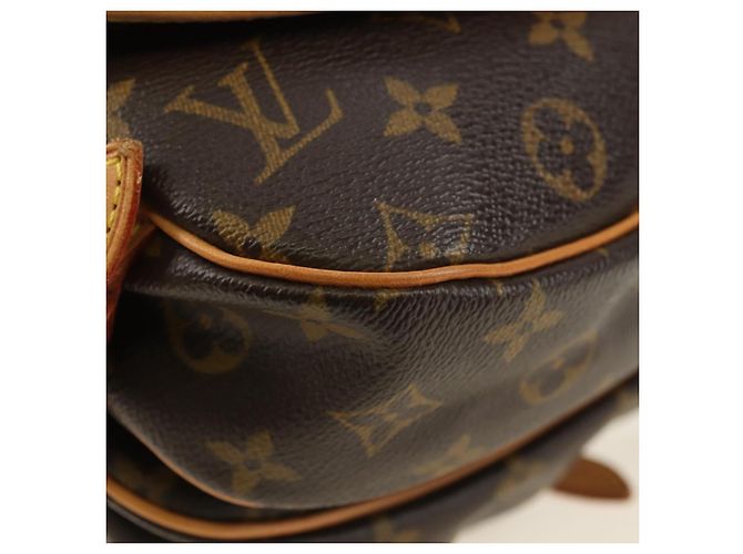 LOUIS VUITTON Borsa a Spalla Monogram Saumur 30 M42256 LV Auth am11667V Monogramma - vista 17