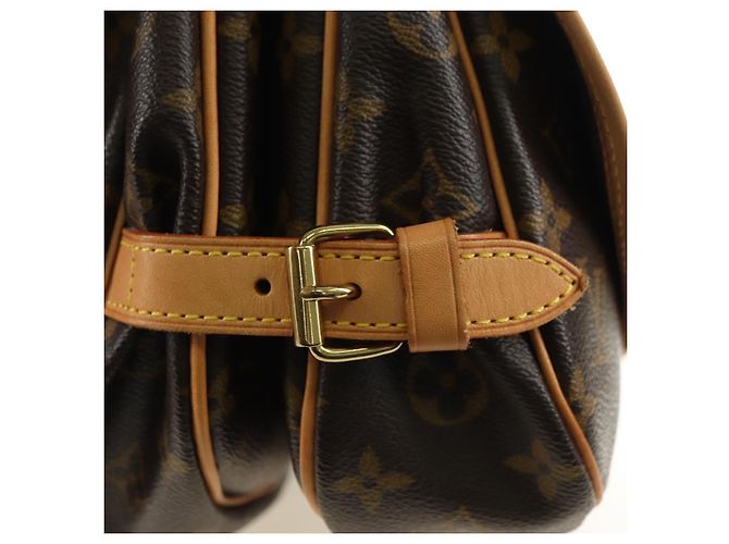 LOUIS VUITTON Borsa a Spalla Monogram Saumur 30 M42256 LV Auth am11667V Monogramma - vista 19