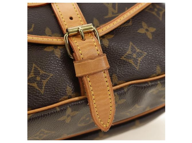 LOUIS VUITTON Borsa a Spalla Monogram Saumur 30 M42256 LV Auth am11667V Monogramma - vista 20