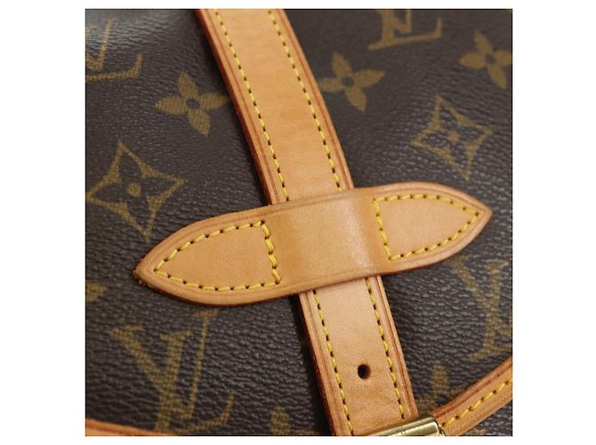 LOUIS VUITTON Borsa a Spalla Monogram Saumur 30 M42256 LV Auth am11667V Monogramma - vista 21