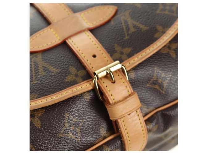 LOUIS VUITTON Borsa a Spalla Monogram Saumur 30 M42256 LV Auth am11667V Monogramma - vista 28