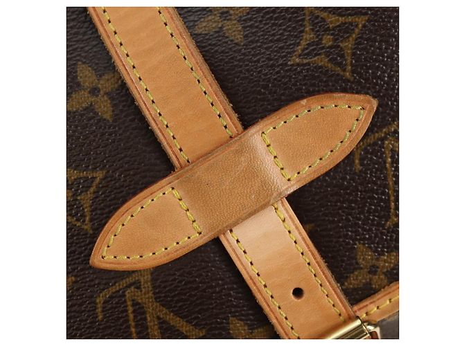 LOUIS VUITTON Borsa a Spalla Monogram Saumur 30 M42256 LV Auth am11667V Monogramma - vista 29