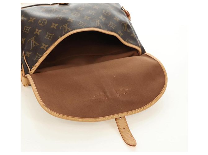 LOUIS VUITTON Borsa a Spalla Monogram Saumur 30 M42256 LV Auth am11667V Monogramma - vista 30