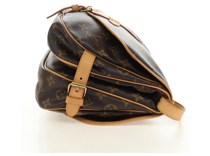 LOUIS VUITTON Borsa a Spalla Monogram Saumur 30 M42256 LV Auth am11667V Monogramma - vista 4