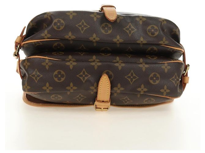 LOUIS VUITTON Borsa a Spalla Monogram Saumur 30 M42256 LV Auth am11667V Monogramma - vista 5