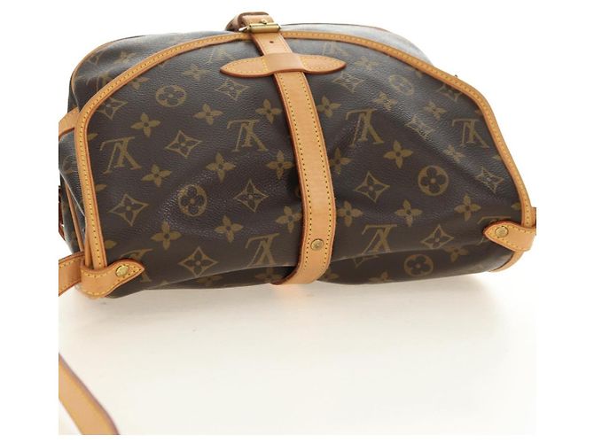 LOUIS VUITTON Borsa a Spalla Monogram Saumur 30 M42256 LV Auth am11667V Monogramma - vista 6