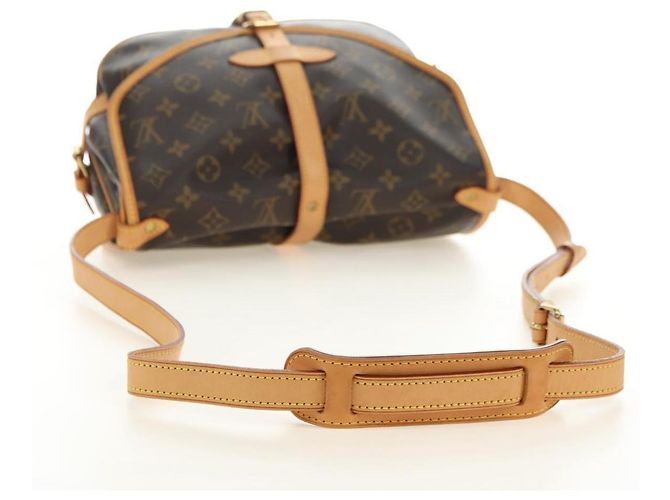 LOUIS VUITTON Borsa a Spalla Monogram Saumur 30 M42256 LV Auth am11667V Monogramma - vista 7