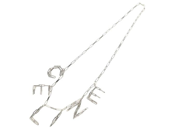Céline Collana CELINE in metallo Argento Autentica 182048M - vista 2