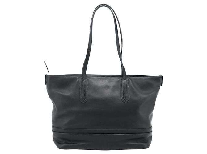 Borsa BALLY in pelle nera e oro Auth 184506 Nero D'oro - vista 2