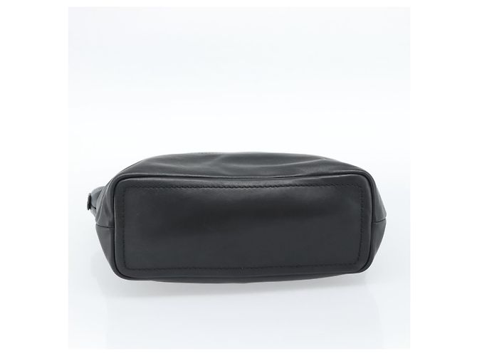 Borsa BALLY in pelle nera e oro Auth 184506 Nero D'oro - vista 5