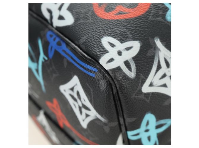 LOUIS VUITTON Eclipse Graffiti Keepall Bandouliere 50 Bag M21384 Auth 181959SM Monogramm - Ansicht 17