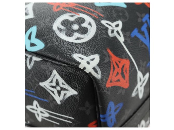 LOUIS VUITTON Eclipse Graffiti Keepall Bandouliere 50 Bag M21384 Auth 181959SM Monogramm - Ansicht 19