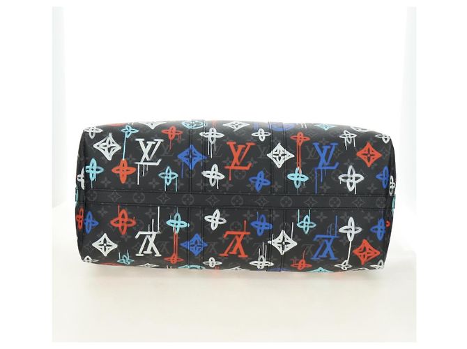 LOUIS VUITTON Eclipse Graffiti Keepall Bandouliere 50 Bag M21384 Auth 181959SM Monogramm - Ansicht 5