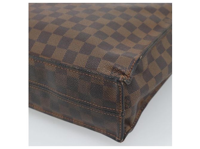 LOUIS VUITTON Damier Ebene Sac Plat Hand Bag N51140 LV Auth 184136 - vista 15