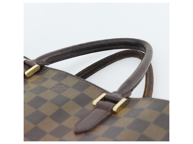 LOUIS VUITTON Damier Ebene Sac Plat Hand Bag N51140 LV Auth 184136 - vista 8