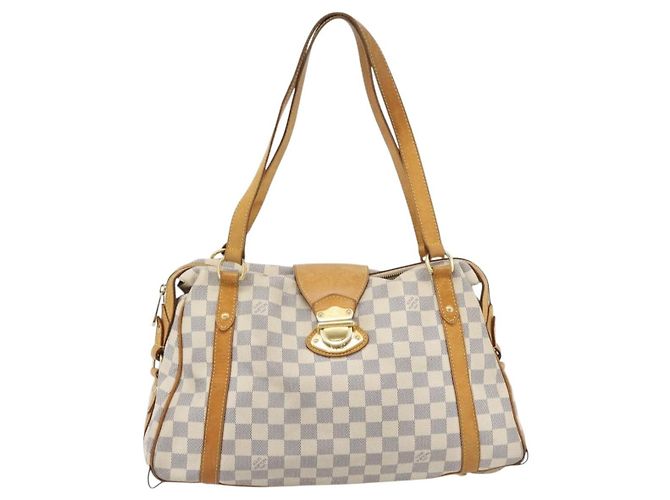 LOUIS VUITTON Damier Azur Stresa PM Tote Bag M51188 LV Auth 182197 - vista 13