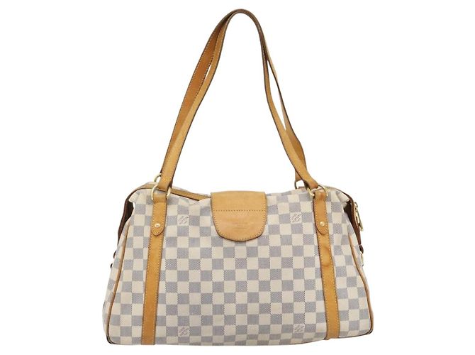 LOUIS VUITTON Damier Azur Stresa PM Tote Bag M51188 LV Auth 182197 - vista 2