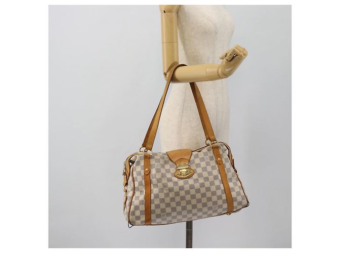 LOUIS VUITTON Damier Azur Stresa PM Tote Bag M51188 LV Auth 182197 - vista 23
