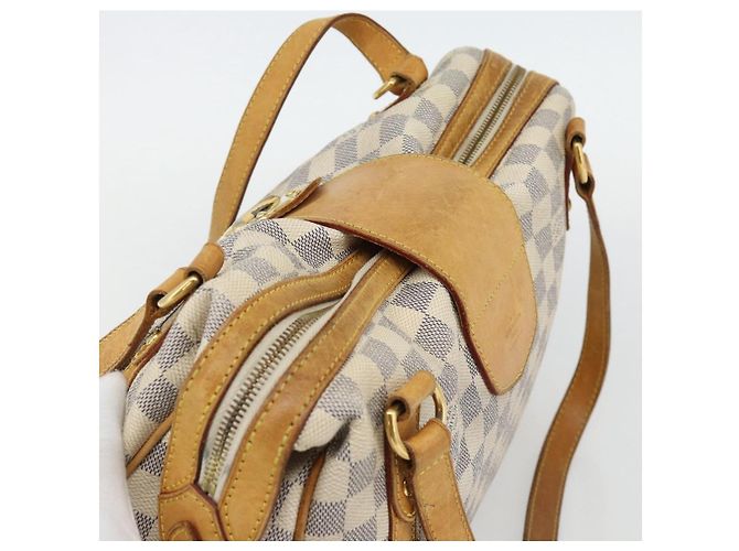 LOUIS VUITTON Damier Azur Stresa PM Tote Bag M51188 LV Auth 182197 - vista 6