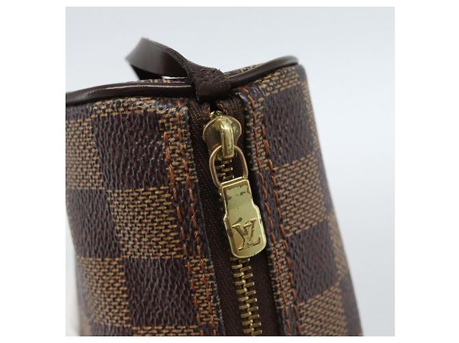 LOUIS VUITTON Damier Ebene Papillon Pouch LV Auth 184346 - vista 10